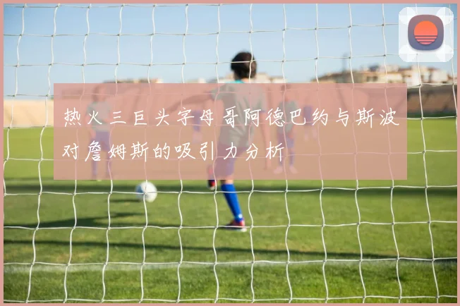 热火三巨头字母哥阿德巴约与斯波对詹姆斯的吸引力分析